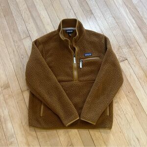 Patagonia Tan Fleece Jacket